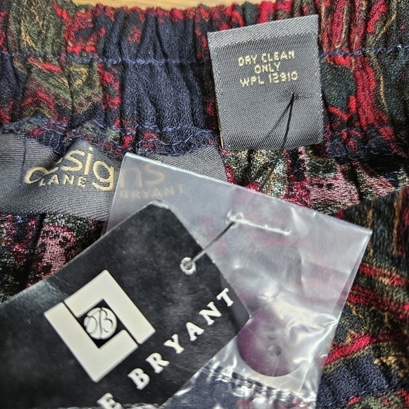 Designs Lane Bryant vintage maxi A-line skirt size 18/20 NEW with tags - Picture 7 of 7